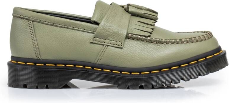 Dr. Martens Groene Leren Damesschoenen Adrian Green Dames
