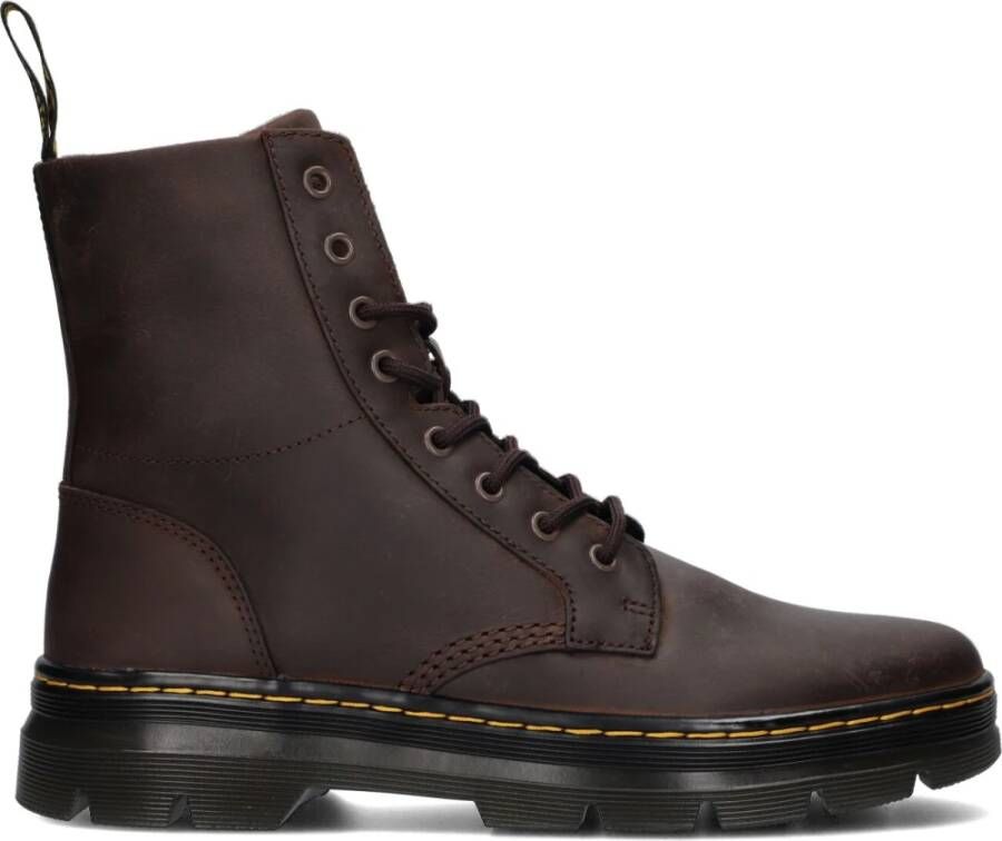 Dr. Martens COMBS~LEATHER~DARK~BROWN~~~~~~ Vrije tijd half-hoogHeren veterschoenHeren sneakers Bruin - Foto 9