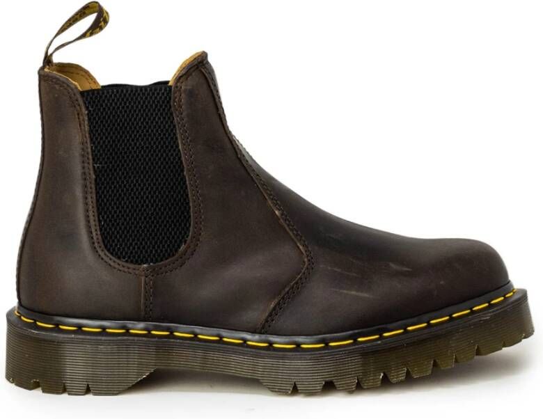 Bruin Tinten 2976 Bex Chelsea boots Enkellaarsjes Heren Bruin - Foto 5