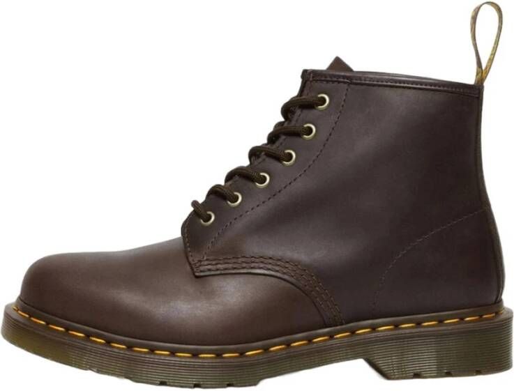 Dr. Martens Klassieke Bruine Leren Veterschoenen Brown Heren