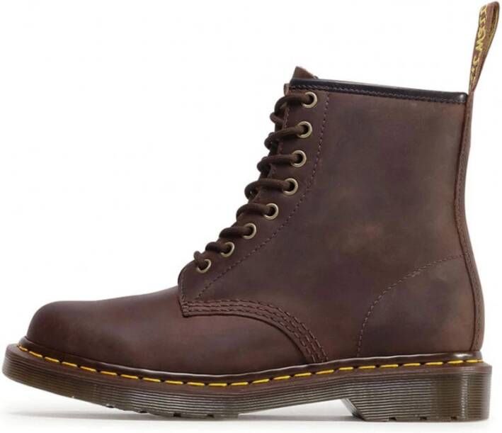 Dr Martens Dr. Martens 1460 J Gaucho Wildhorse Lamper leren veterboots donkerbruin - Foto 13