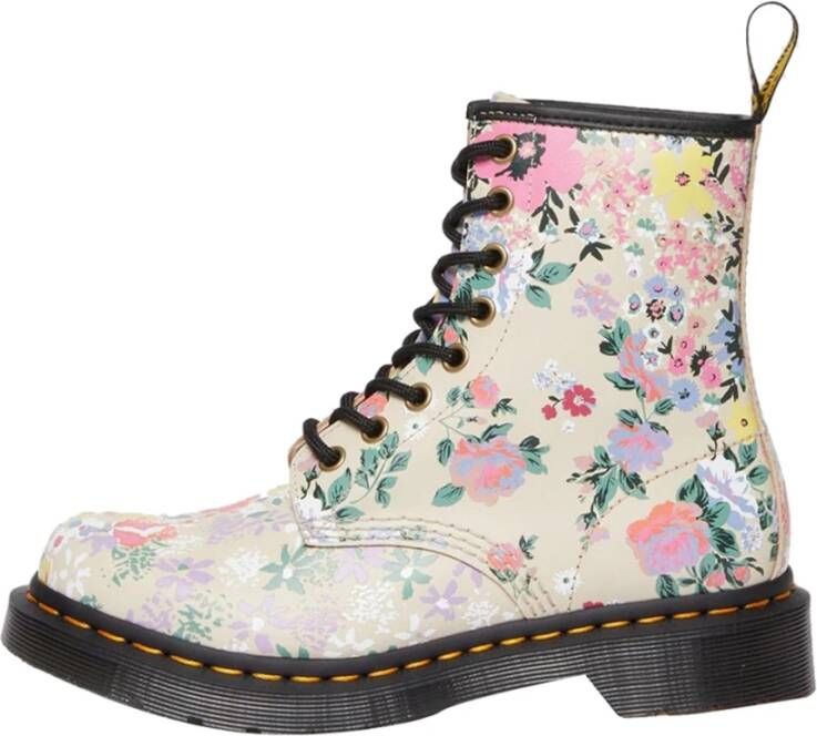 Dr. Martens Bloemenprint Mash Up Veterschoenen Multicolor Dames