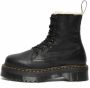 Dr Martens Jadon Faux Fur Lined Platform Boots Dr. Martens Zwart - Thumbnail 5