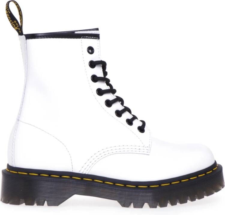 Dr. Martens Hoge laarzen met zijdezachte hakken White Dames - Foto 5
