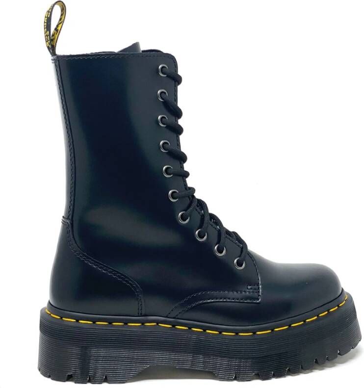 Dr Martens Dr. Martens SINCLAIR BLACK MILLED NAPPA Volwassenen VeterlaarzenHalf hoge schoenen Kleur Zwart - Foto 11