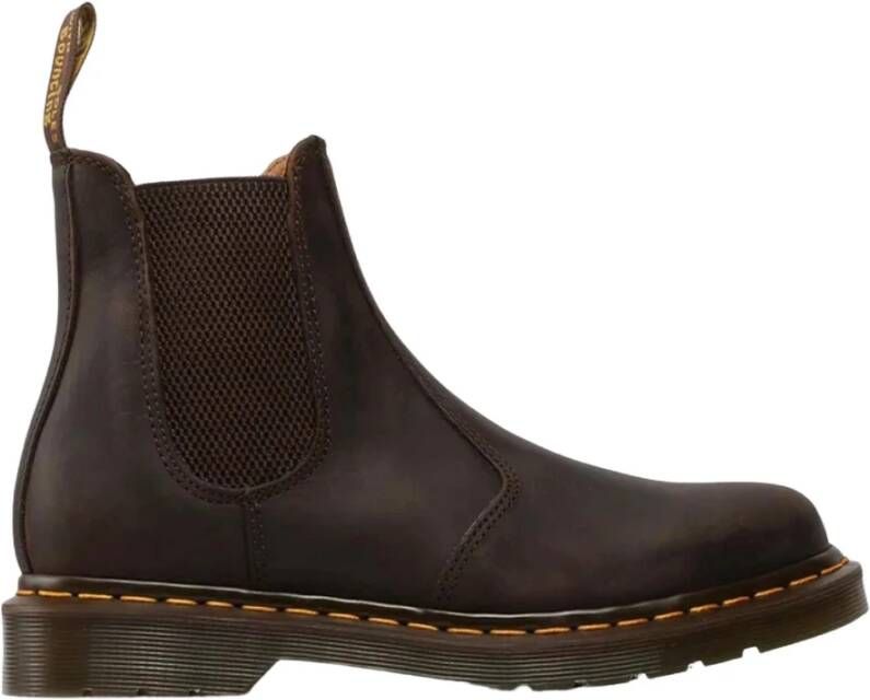 Dr. Martens Dr.Martens 2976 Ys Donkerbruin Laarzen Crazy Horse Donkerbruin Streetwear Volwassen - Foto 13