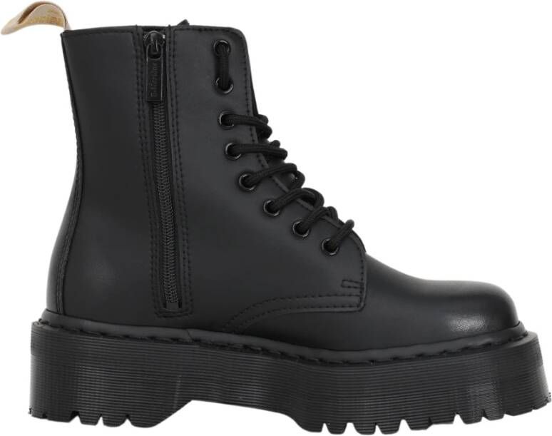 Dr. Martens Eco-leren ritslaarzen zwarte platformszool Black - Foto 9