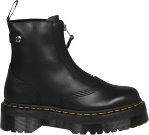 Dr. Martens Jetta Platformlaarzen Zwart Dames
