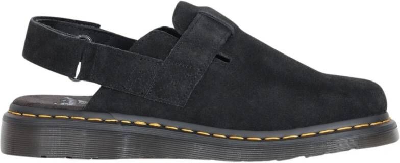 Dr. Martens Jorge II Mules Zwart Nubuck Black Heren