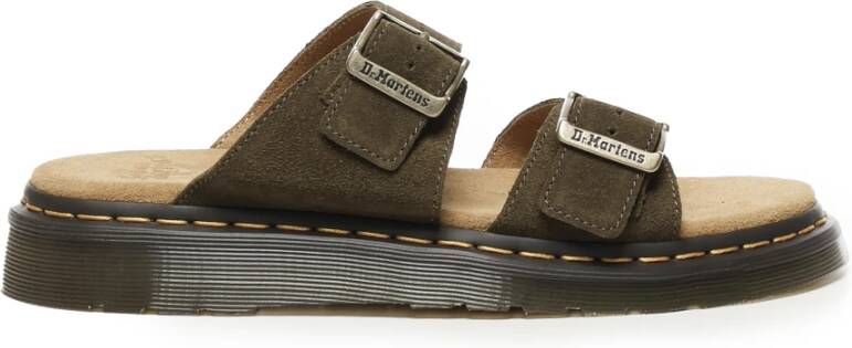 Dr. Martens Josef Suede Slide Sandalen