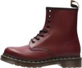 Dr. Martens Bordeaux Leren Enkellaarzen Multicolor Dames - Rood