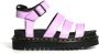 Dr. Martens Lila Sandaal van Tumbled Leer met Verstelbare Band Purple Dames - Thumbnail 7