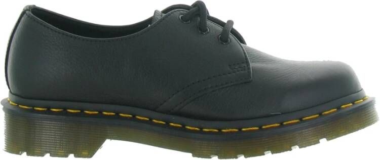 Dr. Martens 1461 Veterschoen plat Zwart;Zwarte Black Virginia - Foto 4