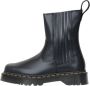 Dr martens Amaayah Lo black orleans Zwart Leer Chelsea boots Dames - Thumbnail 3