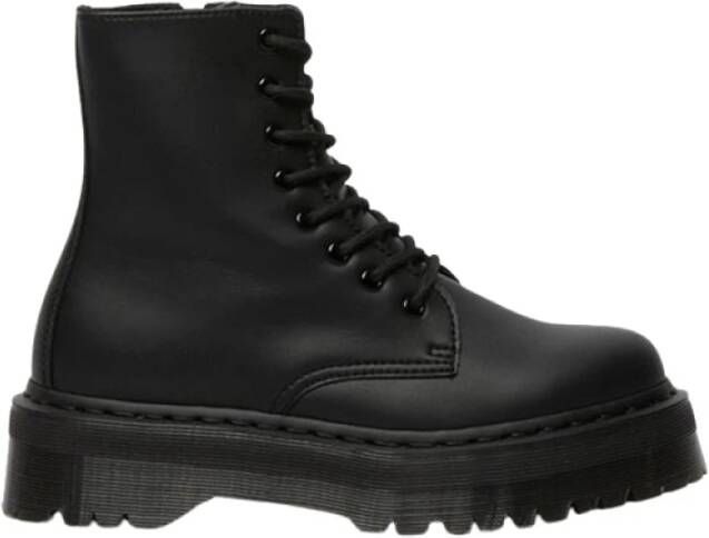 Dr. Martens Klassieke Zwarte Leren Schoenen Black Dames