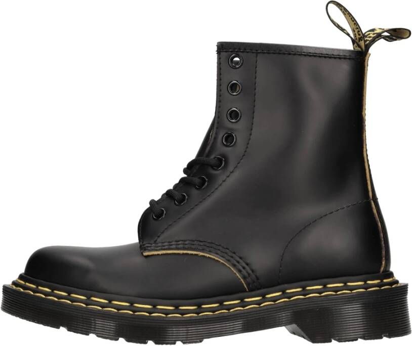 Dr Martens Amphibian 8 gaten in leder met dubbele stiksels - Foto 2