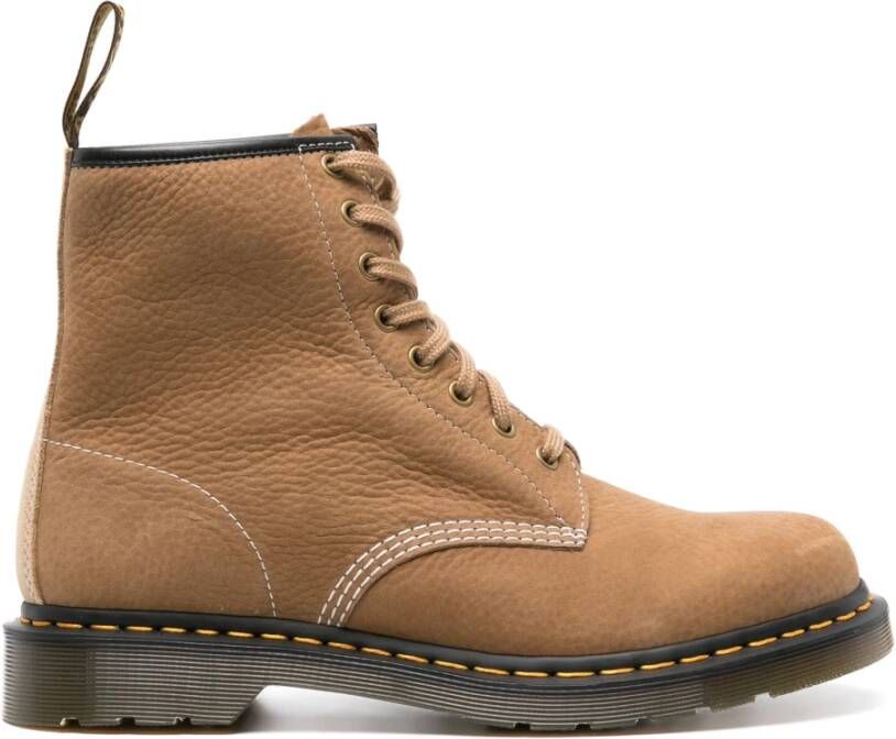 Dr. Martens Laarzen 1460 Savannah Tan Tumbled Nubuck+E.H.Suede