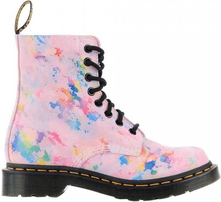 Dr Martens 1460 Pascal Rainbow combat boot Dr. Martens Roze Dames