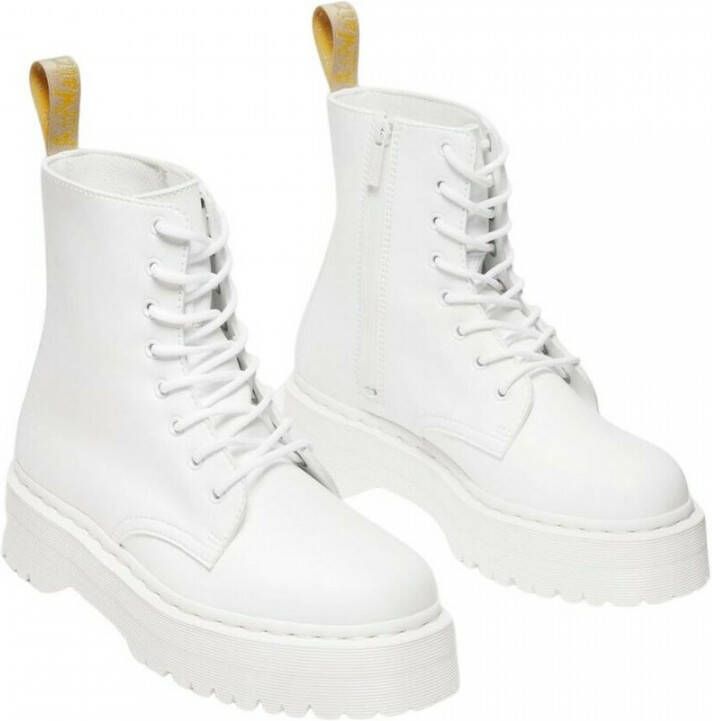 Dr. Martens Dr Martens Schoenen Enkellaarsjes DM11822100-1460-WHITE Unisex Wit - Foto 18