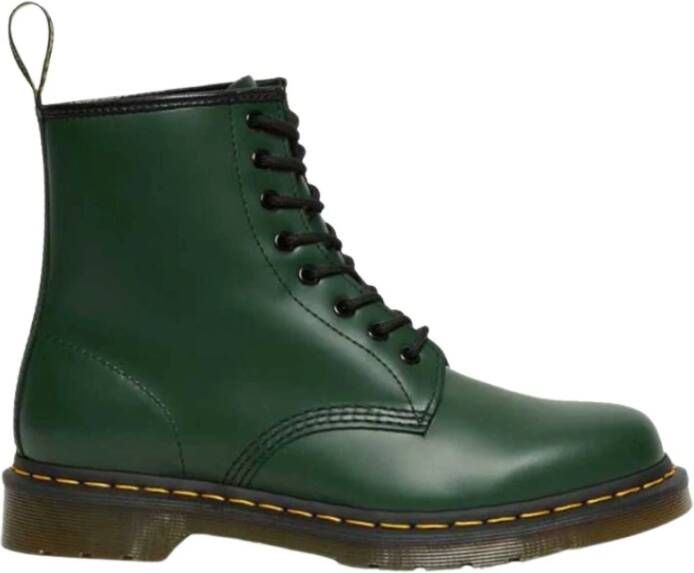 Dr. Martens Originele 1460 Laarzen in Groen Smooth Green Dames