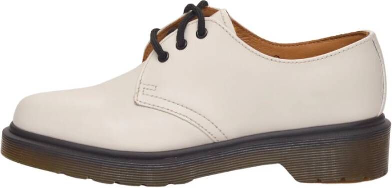 Dr. Martens Laced Shoes White Dames