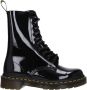 Dr. Martens Lakleren Veterschoenen Enkellaarsjes - Thumbnail 1
