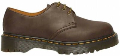 Dr. Martens Bruine leren veterschoenen Brown Heren