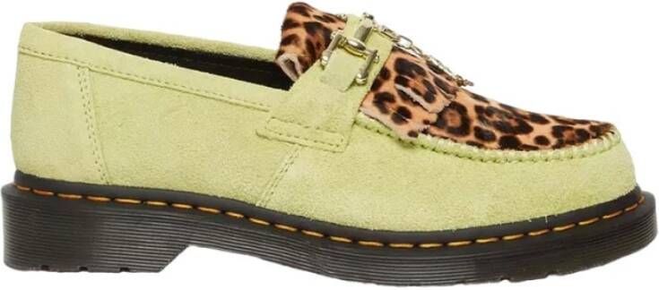 Dr. Martens Leopard Hair On Snaffle Loafers Multicolor Unisex