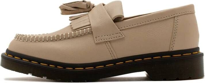 Dr. Martens Leren Tel Loafers Beige Dames