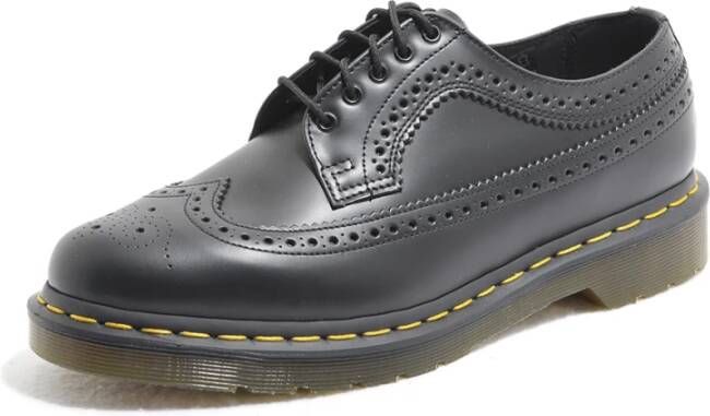 Dr. Martens Leren veterschoenen Black Heren