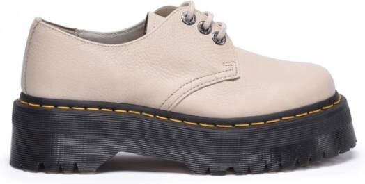 Dr. Martens Leren Veterschoenen met Rubberen Zool