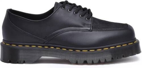 Dr. Martens Leren Veterschoenen Rubberen Zool