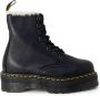 Dr Martens Jadon Faux Fur Lined Platform Boots Dr. Martens Zwart Dames - Thumbnail 2