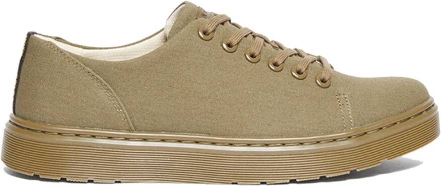 Dr. Martens Lichtgewicht Canvas Sneakers Green Heren