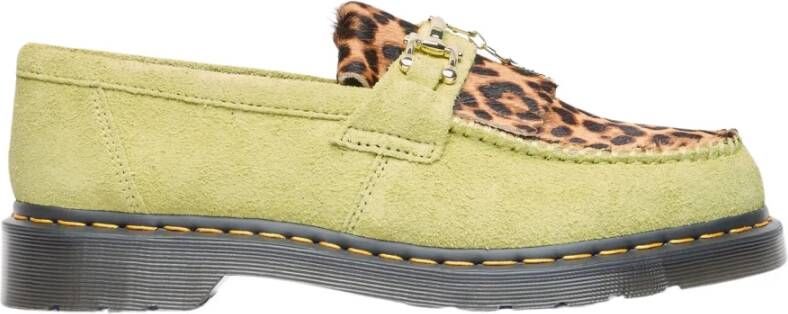 Dr. Martens Leopard Hair On Snaffle Loafers Multicolor Unisex