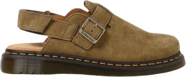 Dr. Martens Klompen Jorge Muted Olive Tumbled Nubuck+E.H.Suede