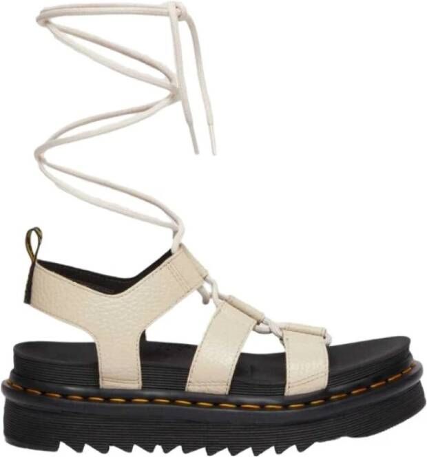 Dr. Martens Beige Sandaal 100% Samenstelling Beige Dames