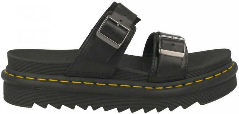 Dr Martens Myles Brando Buckle Slide Sandels Dr. Martens Zwart Heren