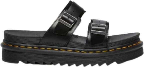 Dr Martens Myles Brando Buckle Slide Sandels Dr. Martens Zwart Heren