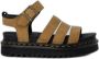 Dr martens Dr. Martens Blaire savannah tan Beige Nubuck Platte sandalen Dames - Thumbnail 28