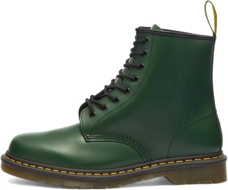 Dr. Martens Originele 1460 Laarzen in Groen Smooth Green