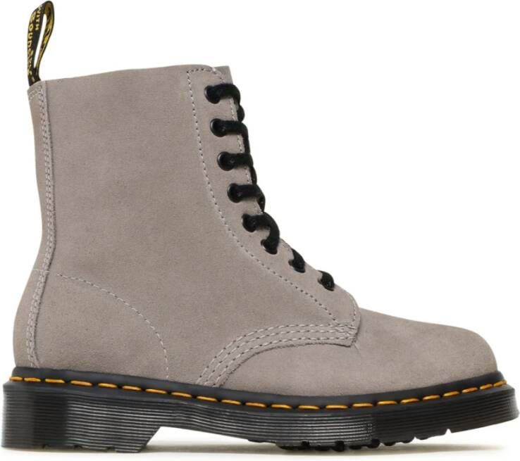 Dr. Martens Pascal Combatlaarzen Gray Dames