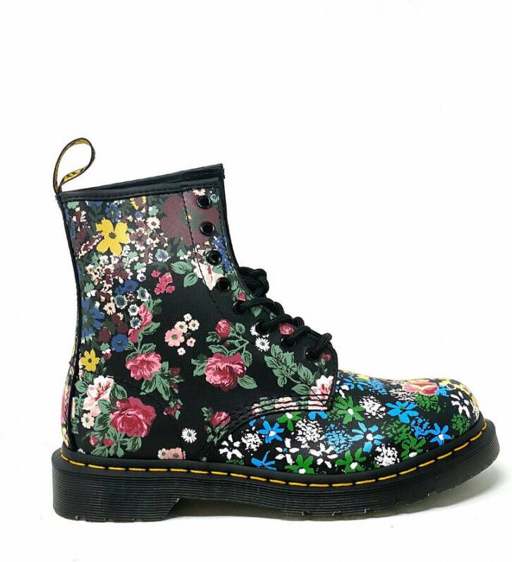 Dr Martens Pascal Floral Mash Up Boots Dr. Martens Zwart Dames - Foto 2
