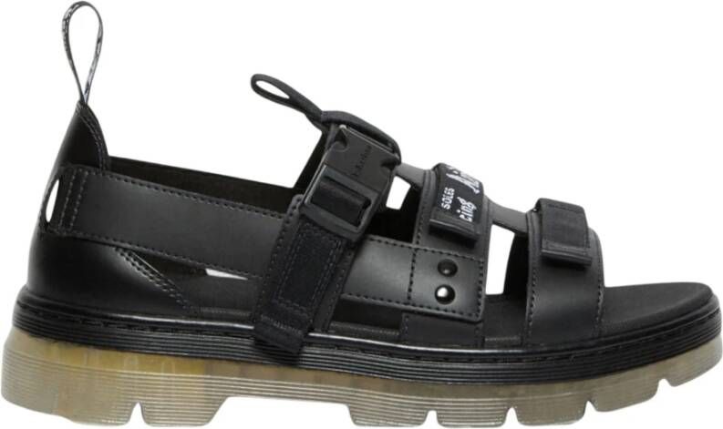 Dr. Martens Pearson Kiev Sandaal Leer Gespen Rubber