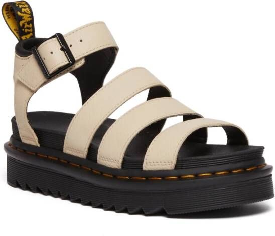 Dr. Martens Platte sandalen Beige Dames