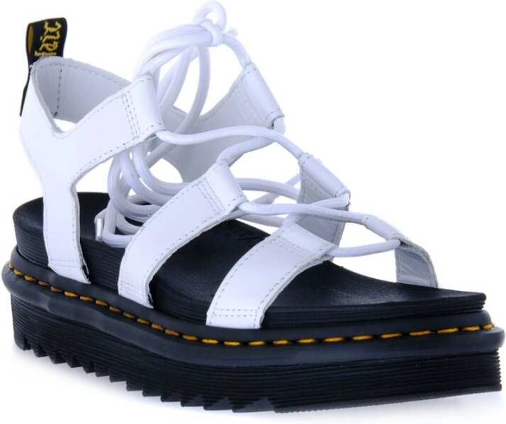 Dr. Martens Platte sandalen Wit Dames