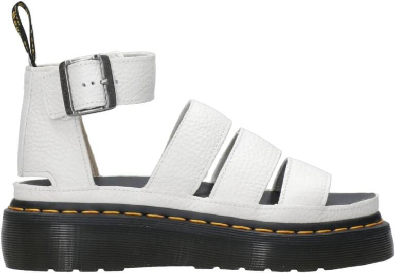 Dr. Martens Platte sandalen Wit Dames