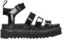Dr. Martens Zwarte Platte Sandalen met Verstelbare Enkelband Black Dames - Thumbnail 5