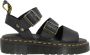 Dr. Martens Gryphon Quad Pisa Platte Sandalen Black Dames - Thumbnail 1