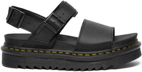 Dr. Martens Platte sandalen Zwart Dames
